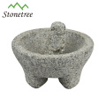 granite molcajete mortar and pestle WB203